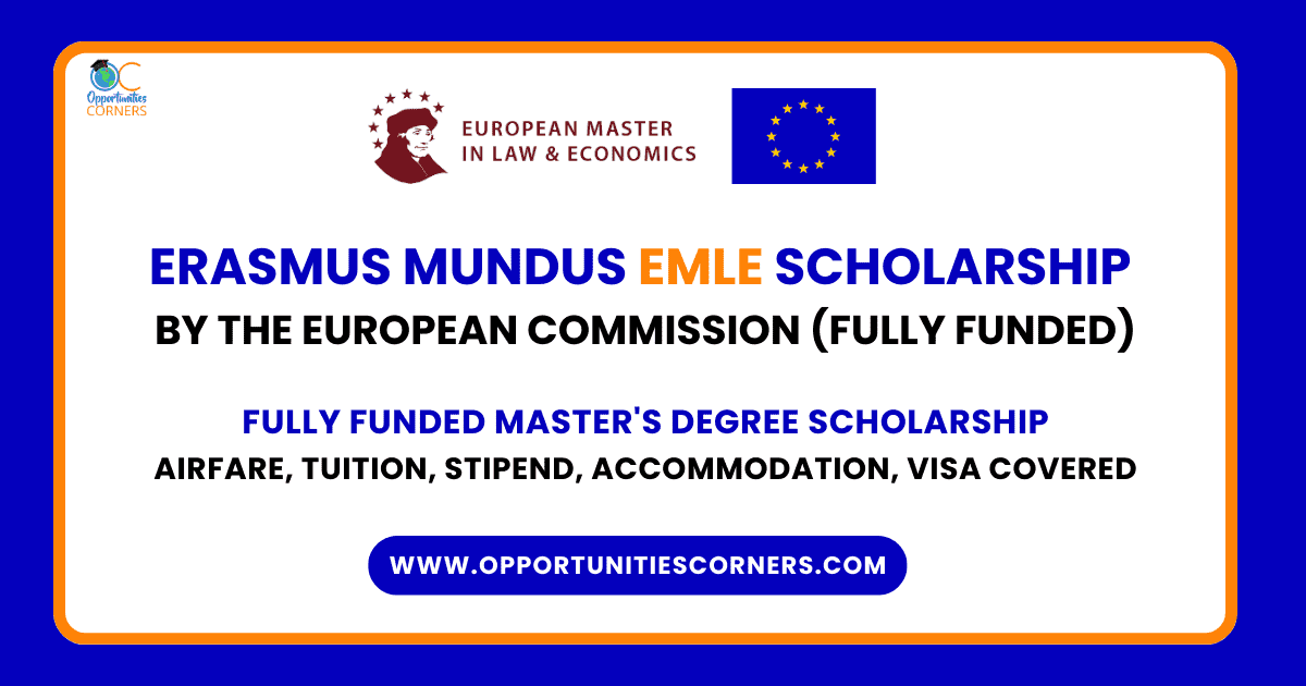 Erasmus Mundus EMLE Scholarship 2025 2026 Fully Funded