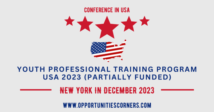 Youth Professional Training Program USA 2023
