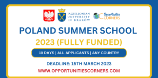 Poland Summer School 2023
