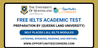 Queens Land University Free IELTS Preparation 2023