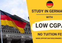 Study in Germany With LOW CGPA