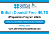 British Council Free IELTS Preparation Course 2023