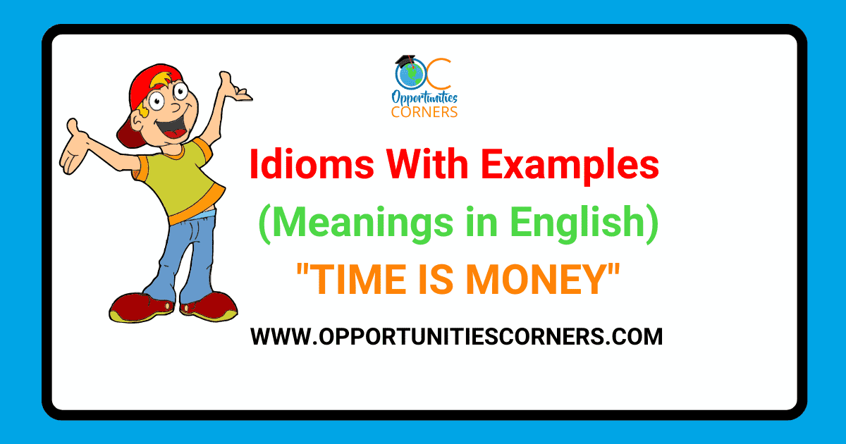 Idioms with meanings on sale and sentences