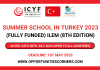 ILEM Summer School in Turkey 2023