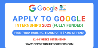 Apply to Google Internships 2023
