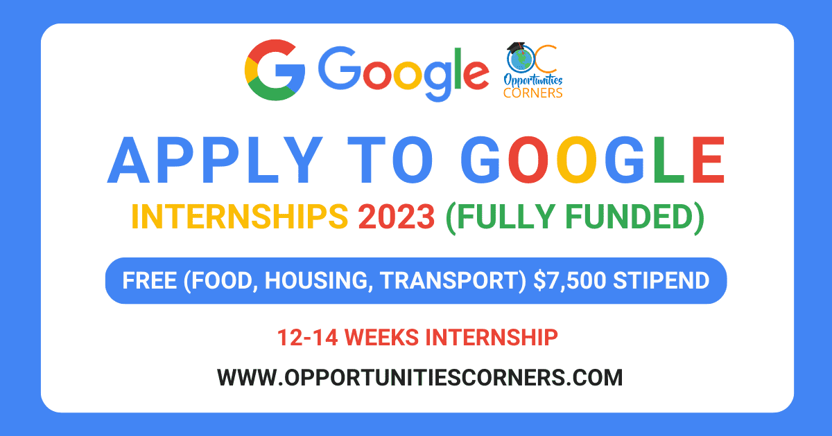 Google Internships for Students 2024 (Apply Now)