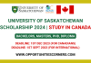 University of Saskatchewan Scholarship 2024