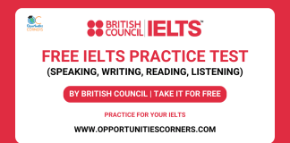 British Council Free IELTS Practice Test