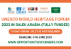 UNESCO World Heritage Forum 2023 in Saudi Arabia
