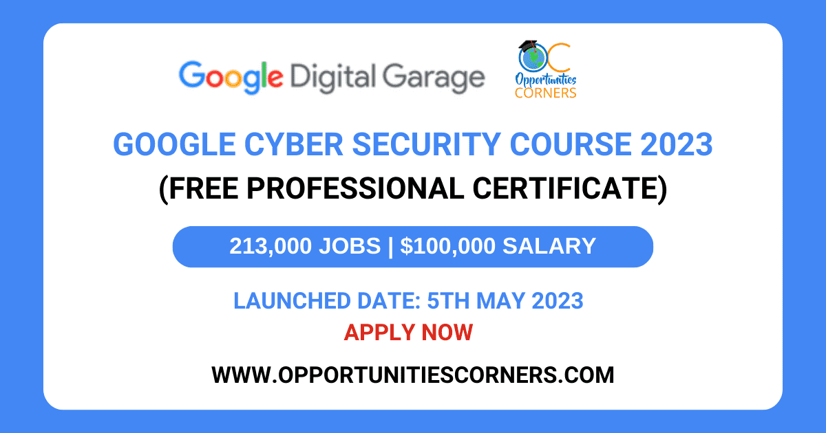 Google Cybersecurity Certificate Course 2024 (Free)