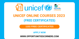 UNICEF Online Courses 2023