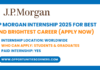 JP Morgan Internship 2025