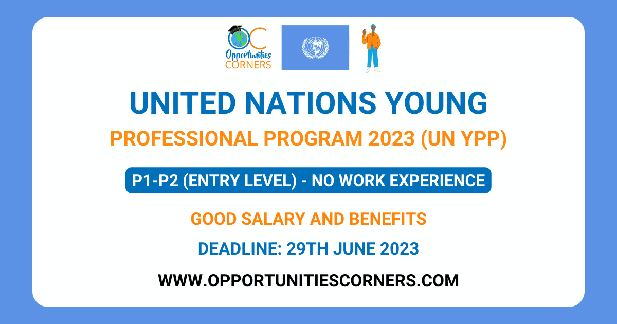 United Nations Young Professionals Program 2023 (UN YPP)