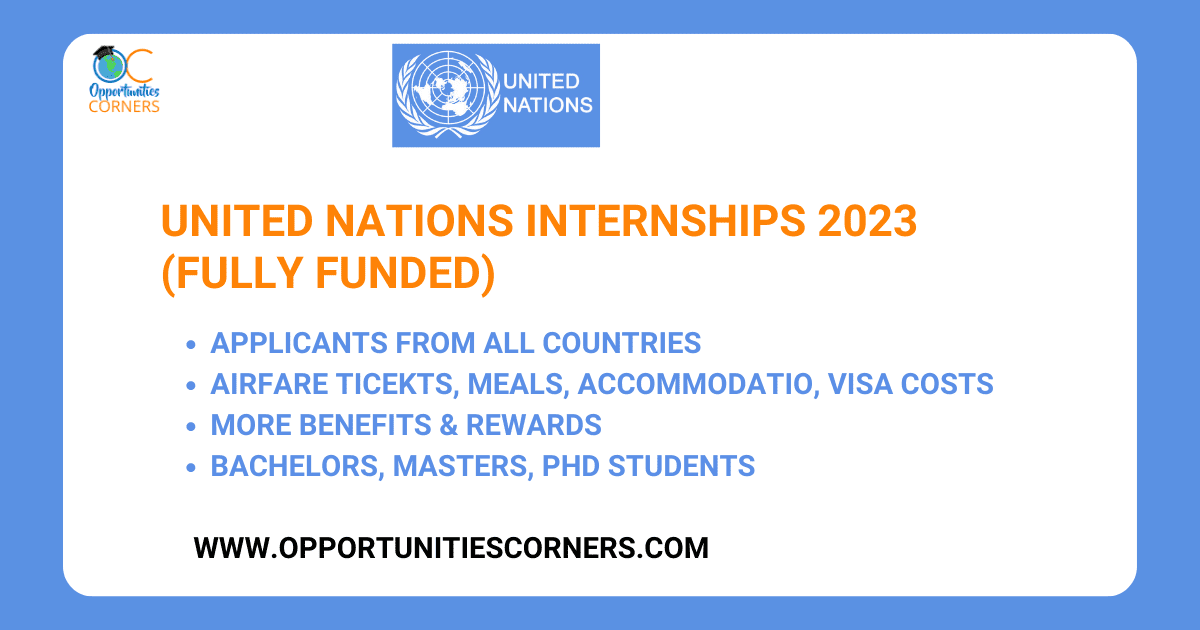 United Nations Internships 2024 (Fully Funded)