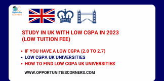 Study in UK With Low CGPA in 2023