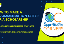 How to Make a Recommendation Letter for a Scholarship How to Make a Recommendation Letter for a Scholarship
