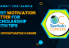 Best Motivation Letter for Scholarship With Tips