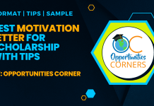 Best Motivation Letter for Scholarship With Tips (Samples, Format) Best Motivation Letter for Scholarship With Tips