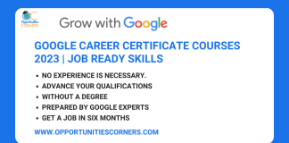 Google Career Certificate Courses 2023