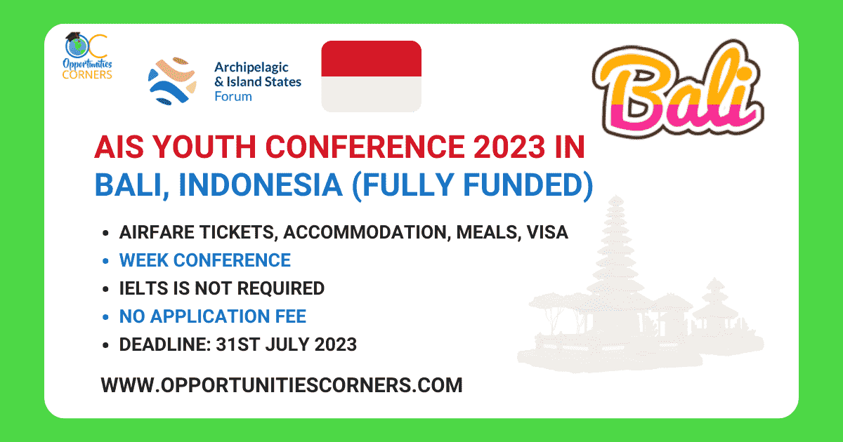 AIS Youth Conference 2023 (Fully Funded), Indonesia