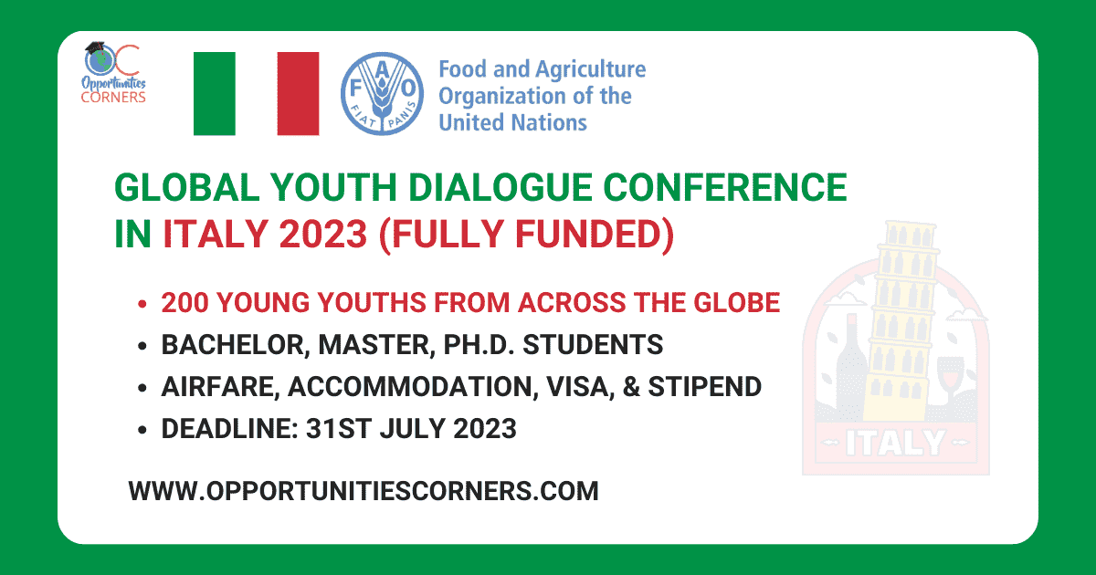 Global Youth Dialogue Conference in Italy 2023