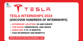 Tesla Internships 2024