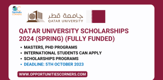 Qatar University Scholarships 2024