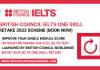 British Council IELTS One Skill Retake 2023