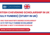 Chevening Scholarship 2026
