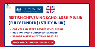 Chevening Scholarship 2026