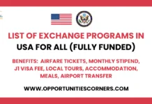 List of US Exchange Programs in 2026 (Fully Funded) List of US Exchange Programs in 2026