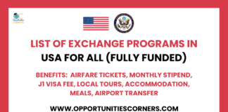 List of US Exchange Programs in 2026