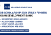 ADB Scholarship 2024