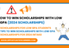 How to Win Scholarships With Low CGPA
