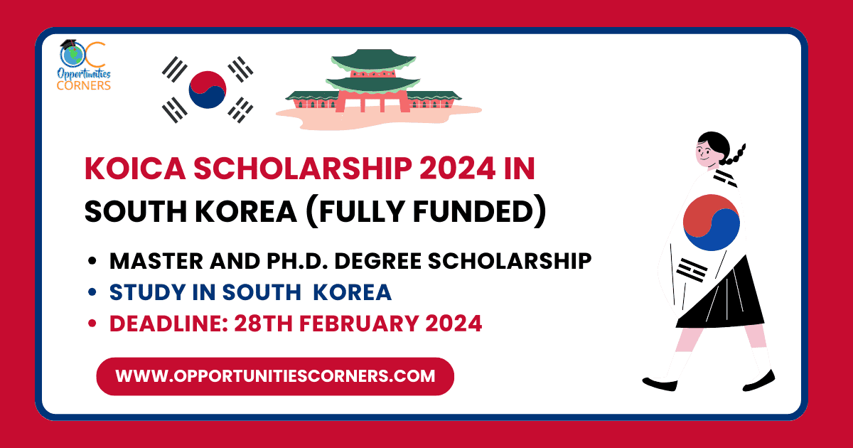 KOICA Scholarship 2024 in South Korea (Fully Funded)