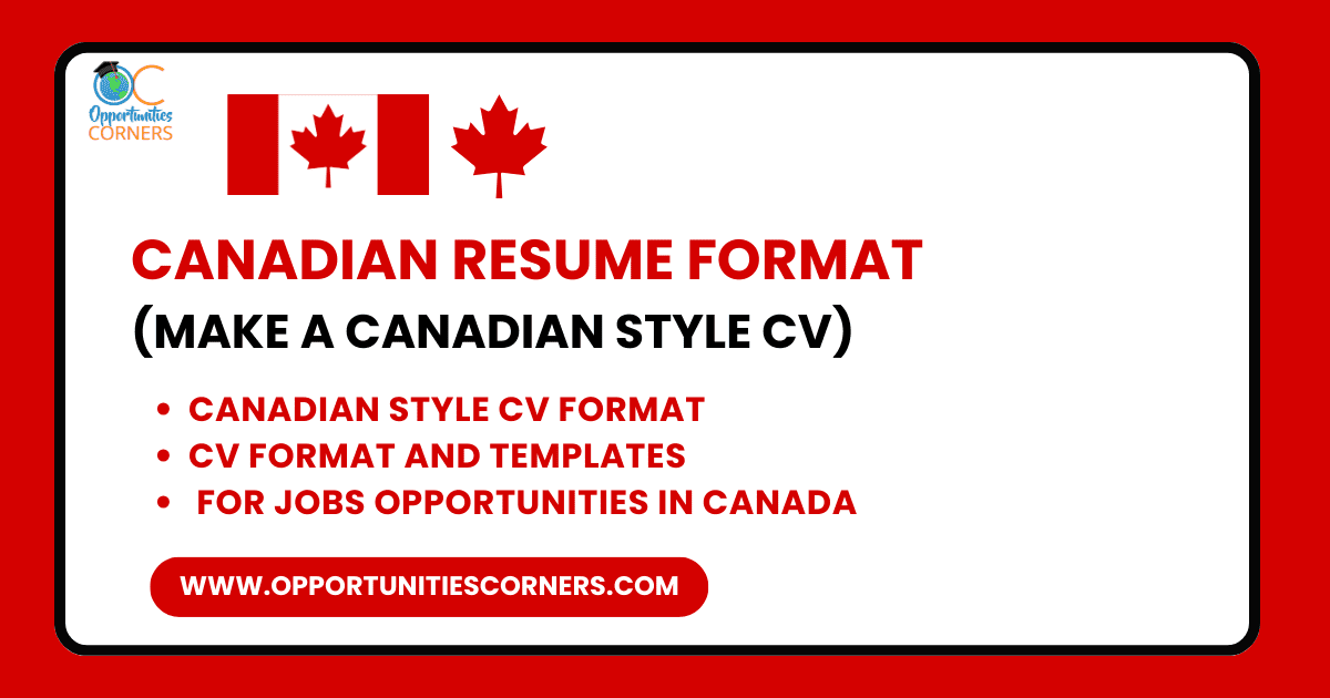 Canadian Resume Format 2024 (Make a Canadian Style CV)