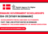 Denmark Government Scholarships