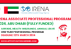 IRENA Associate Professional Program 2024