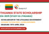 Lithuania State Scholarship