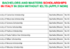 BS and MS Scholarships in Italy in 2024