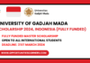 University of Gadjah Mada Scholarship