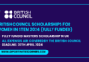British Council Scholarships for Women in STEM