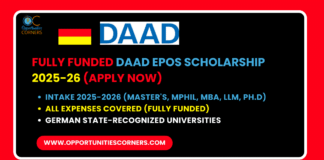 DAAD EPOS Scholarship 2027/28