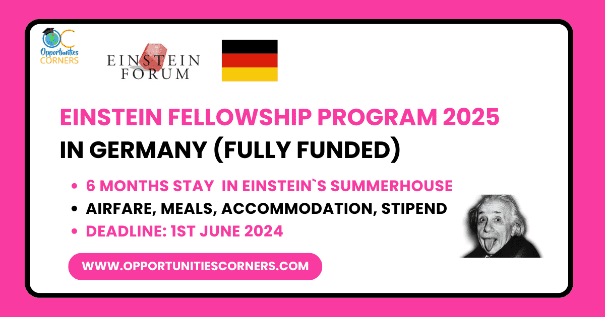 Einstein Fellowship 2025 in Germany (Fully Funded)