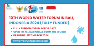 10th World Water Forum in Bali
