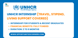 UNHCR Internship Program