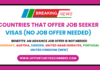 List of Countries that offer Job Seeker Visas