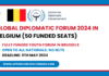 Global Diplomatic Forum 2024 in Belgium