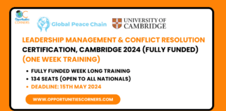 Leadership Management & Conflict Resolution Certification