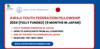 Awaji Youth Federation Fellowship 2024